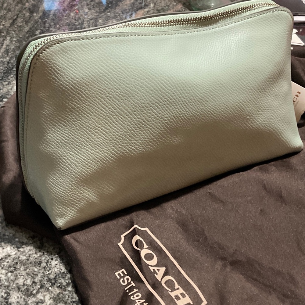 Coach Mint Green Pouch - Picture 5 of 5